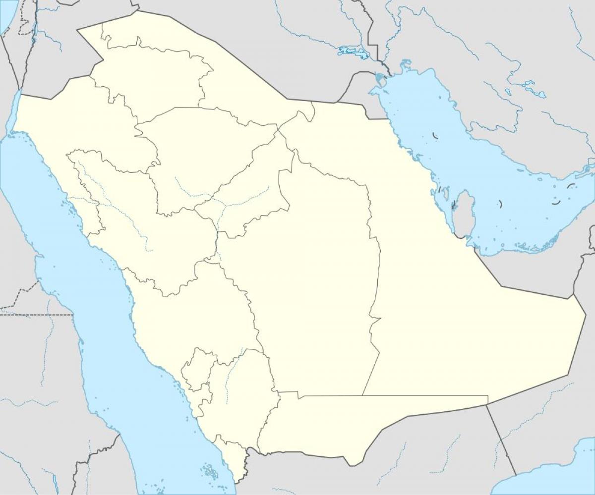 Kat jeyografik la nan Arabi Saoudit nan