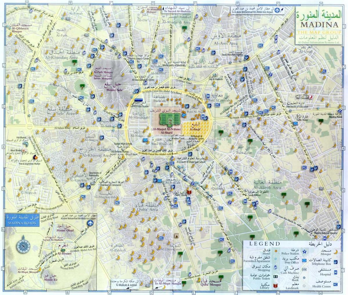 kat jeyografik nan madiana munawara Arabi Saoudit