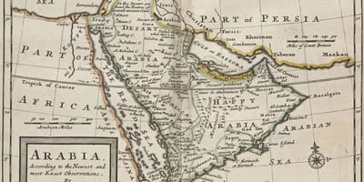 Kat jeyografik nan ansyen Arabi Saoudit