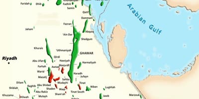 Kat jeyografik nan manifa Arabi Saoudit